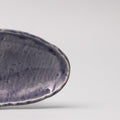 Premium Ceramic Sushi Plate – Purple Crackle Amethyst Glaze 21.2 x 10cm
