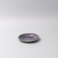 Premium Ceramic Oval Plate – Purple Crackle Amethyst Glaze 15 x 12.7cm