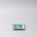 Premium 10cm Crackle Turquoise Glaze Ceramic Sauce Dish Dishwasher Microwave Safe