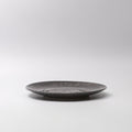 Premium 28cm Gunmetal Swirl Glaze Ceramic Dinner Plate Dishwasher Microwave Safe
