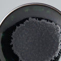 Premium 19.5cm Matt and Shiny Black Glaze Ceramic Side Plate Dishwasher Microwave Safe