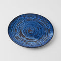 Premium 28.5cm Copper Swirl Glaze Ceramic Dinner Plate Dishwasher Microwave Safe