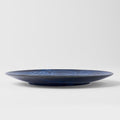 Premium 28.5cm Copper Swirl Glaze Ceramic Dinner Plate Dishwasher Microwave Safe