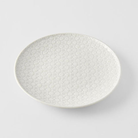 Dinner Plate 25.5cm White Star Glaze - SuperSaverAU - view 1