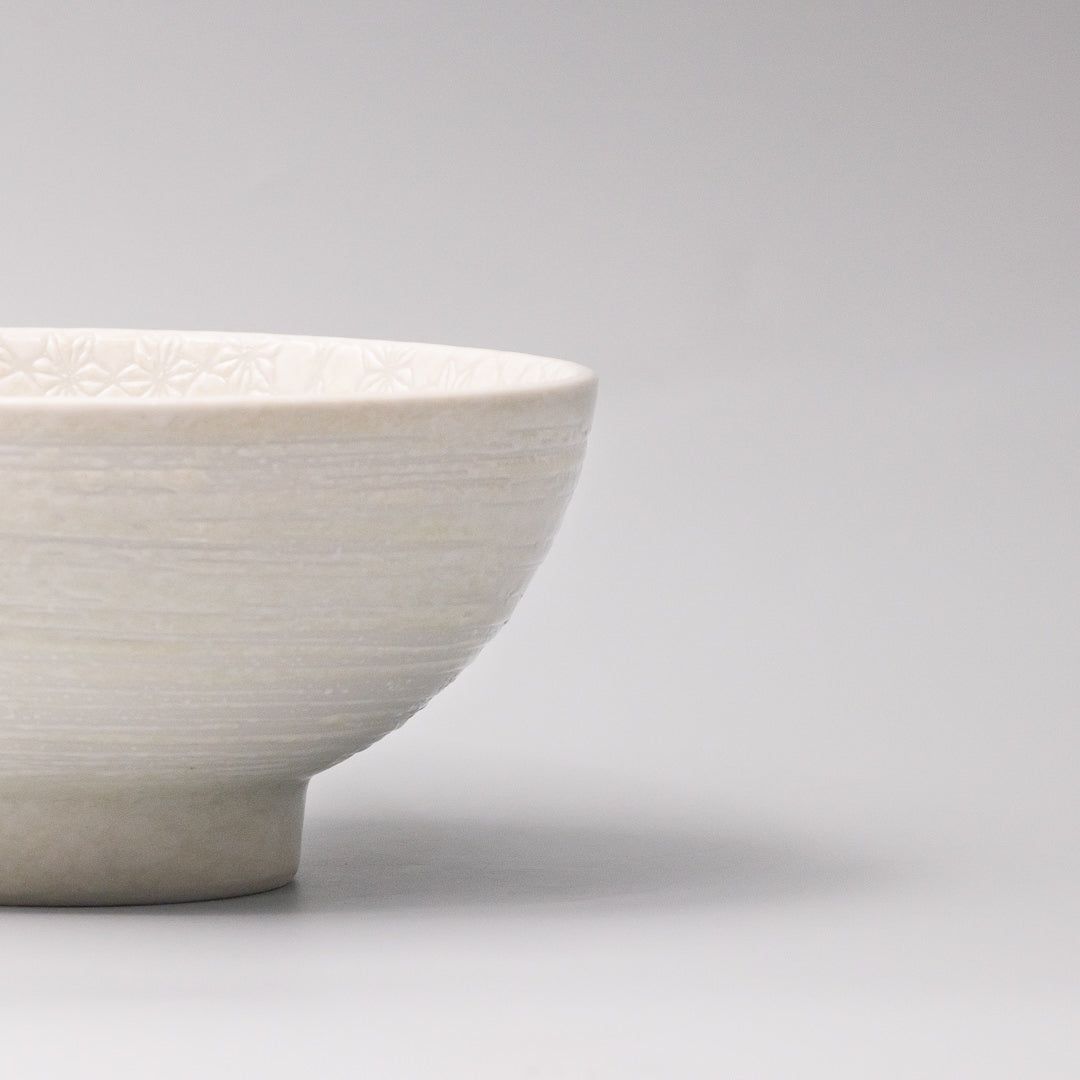 Bowl Large 19.5cm White Star Glaze - SuperSaverAU - view 2