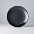 Premium 25.5cm Matt and Shiny Black Glaze Ceramic Dinner Plate Dishwasher Microwave Safe