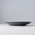Premium 25.5cm Matt and Shiny Black Glaze Ceramic Dinner Plate Dishwasher Microwave Safe