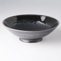 Premium Ceramic Ramen Bowl – Matt Black Glaze 24.5cm, 900ml