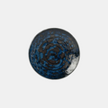 Premium Saucer – Blue Copper Swirl Glaze 13.5cm