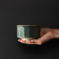 Premium 11cm Pale Green Matcha Tea Bowl 400ml Dishwasher Microwave Safe