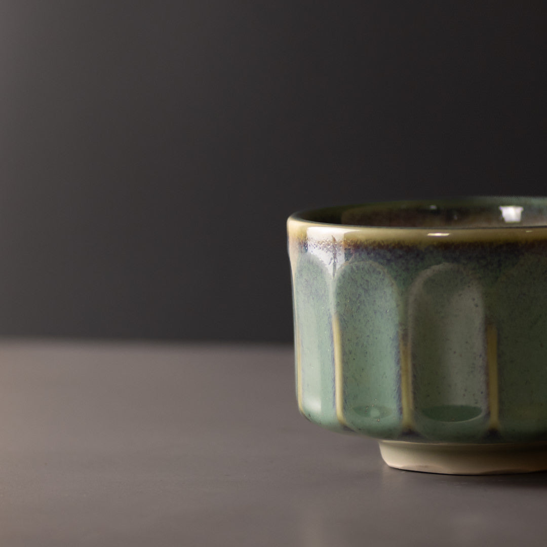 Premium 11cm Pale Green Matcha Tea Bowl 400ml Dishwasher Microwave Safe