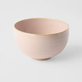 Premium 13cm Sakura Pink Glaze Round Medium Ceramic Bowl 500ml Dishwasher Microwave Safe
