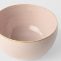 Premium 13cm Sakura Pink Glaze Round Medium Ceramic Bowl 500ml Dishwasher Microwave Safe