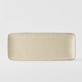 Premium 29.5cm Sand Fade Glaze Ceramic Sashimi Plate Dishwasher Microwave Safe