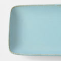 Premium 29cm Soda Blue Glaze Ceramic Sashimi Plate Dishwasher Microwave Safe