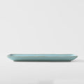 Premium 29cm Soda Blue Glaze Ceramic Sashimi Plate Dishwasher Microwave Safe