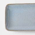 Premium 29cm Steel Grey Glaze Ceramic Sashimi Plate Dishwasher Microwave Safe