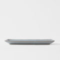 Premium 29cm Steel Grey Glaze Ceramic Sashimi Plate Dishwasher Microwave Safe