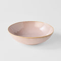 Premium 16.5cm Sakura Pink Glaze Oval Ceramic Bowl 300ml Dishwasher Microwave Safe