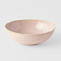 Premium 14cm Sakura Pink Glaze Oval Ceramic Bowl 200ml Dishwasher Microwave Safe