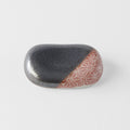 Premium Pebble Black Orange Ceramic Chopstick Rest Dishwasher Microwave Safe