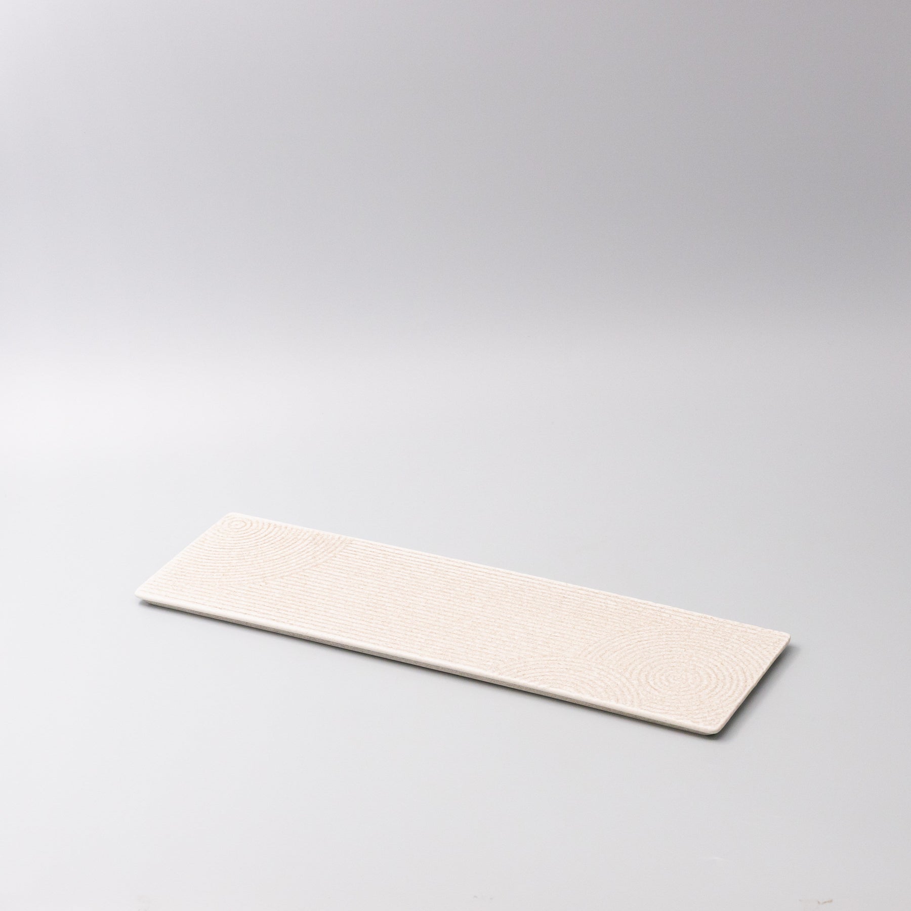 Premium 41.5cm Zen Garden Glaze Rectangular Ceramic Platter Dishwasher Microwave Safe