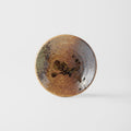 Premium Ceramic Saucer – Brown Wabi Sabi Glaze 13.5cm