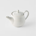 Teapot 400ml Matte White Glaze - SuperSaverAU - view 3