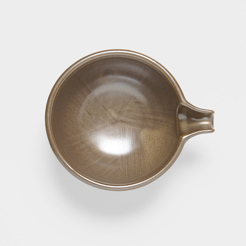 Premium Dune Glaze Ceramic Pourer – Brown 120ml
