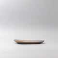 Premium 27.5cm Organic Triangular Ceramic Plate Dishwasher Microwave Safe