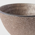 Premium Ceramic Deep Bowl – Brown Earth Glaze 13cm, 400ml