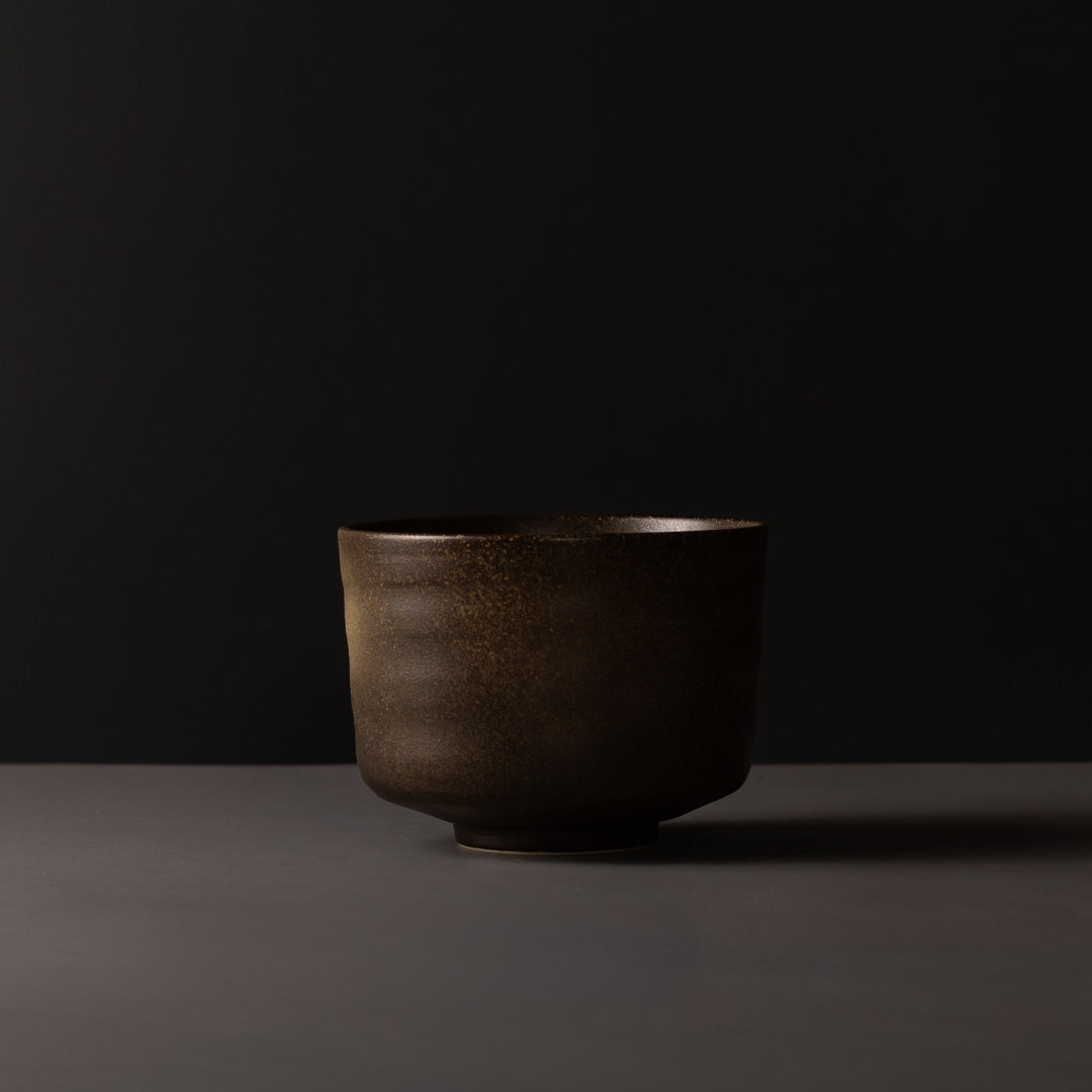 Premium 10cm Kogarashi Ceramic Matcha Tea Bowl 400ml Dishwasher Microwave Safe