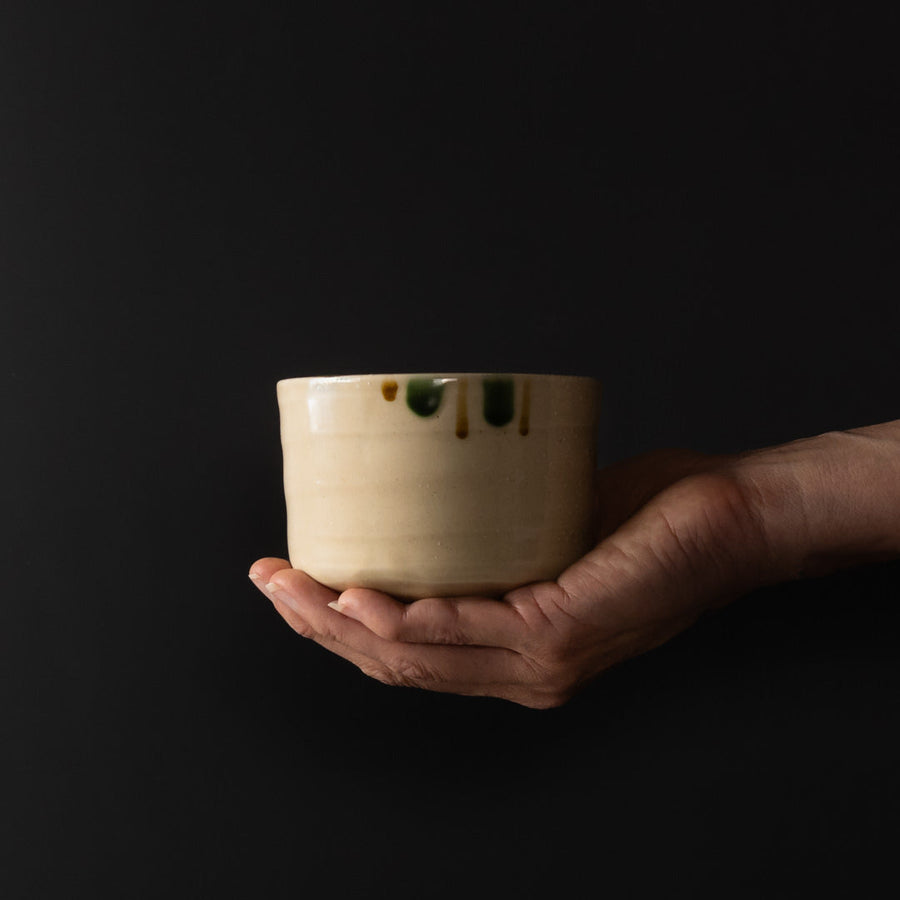 Premium 10cm Tea Garden Matcha Tea Bowl 400ml Dishwasher Microwave Safe