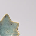 Premium Ceramic Maple Leaf Sauce Dish – Turquoise Mint Green 6cm, 6ml