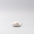 Premium 30ml Ivory Fleck Gingko Leaf Ceramic Sauce Dish Dishwasher Microwave Safe