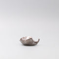 Metallic Lustre Gingko Leaf Ceramic Sauce Dish 30ml Dishwasher Microwave Safe