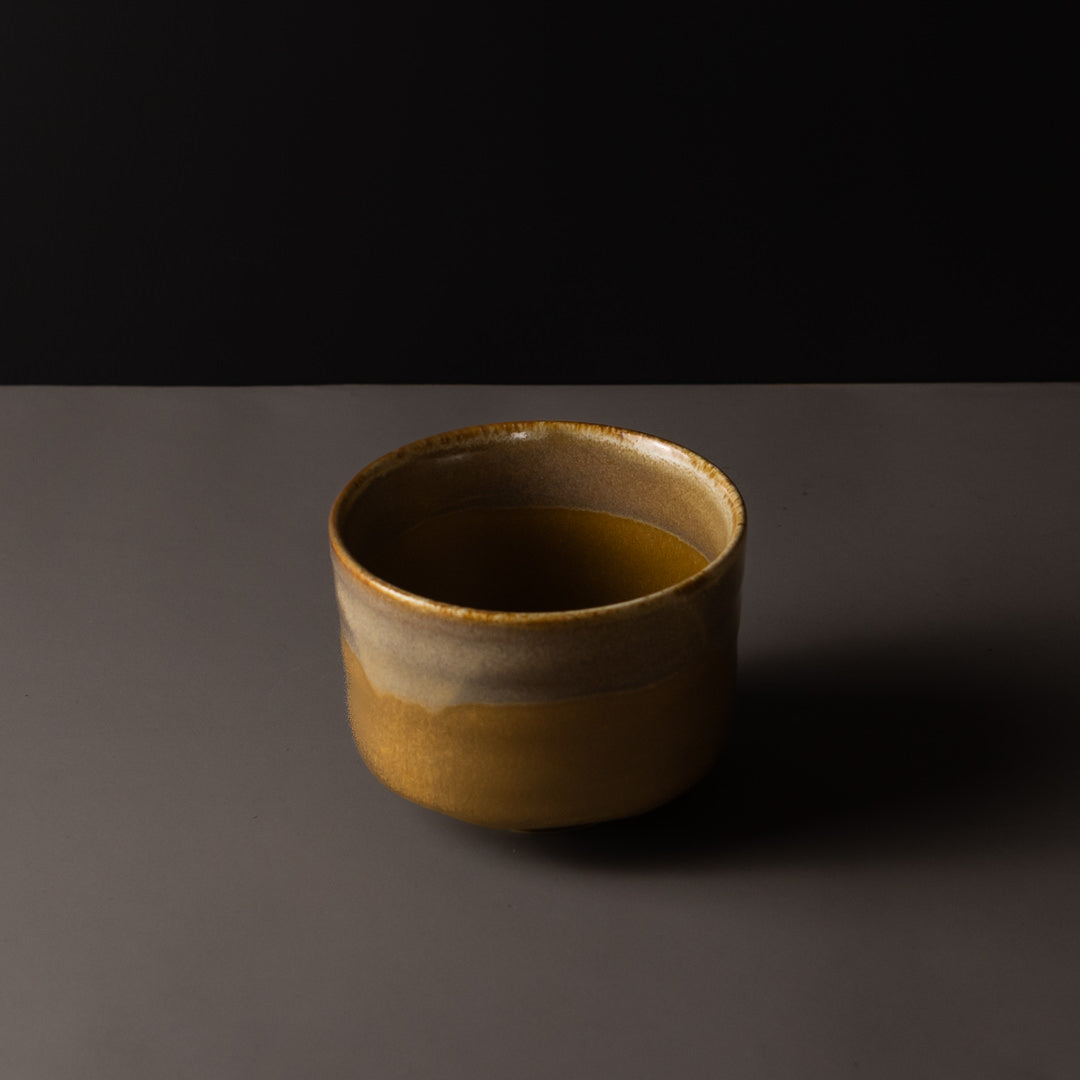 Premium Matcha Tea Bowl – Brown Caramel Finish 400ml