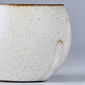 Premium Ceramic Round Cup – Beige Oatmeal Glaze 180ml