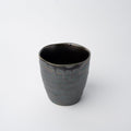 Premium Sushi Mug – Metallic Black Drip Glaze 325ml