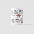Premium Sushi Mug – White Fish Design 250ml