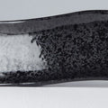 Premium 33cm Gunmetal Glaze Ceramic Sashimi Plate Dishwasher Microwave Safe
