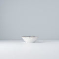 Premium 11cm Indigo Ikat Triangle Ceramic Sauce Dish 100ml Dishwasher Microwave Safe