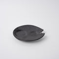 Premium Dimpled Plate – Craft Black Glaze 15cm