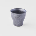 Premium Fluted Cup – Craft Black Glaze 80ml