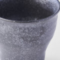 Premium Fluted Cup – Craft Black Glaze 80ml