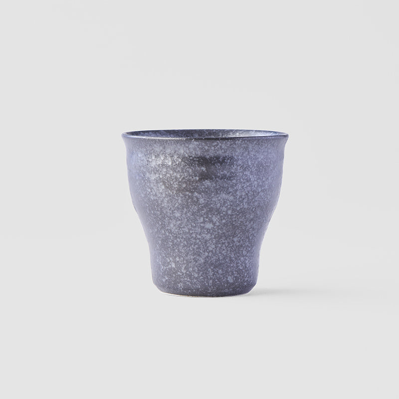 Premium Fluted Cup – Craft Black Glaze 80ml
