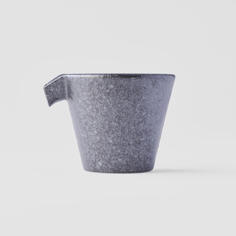 Premium Sake Pourer – Waterfall Craft Black Glaze 220ml