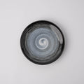 Premium 19cm Blue Cloud Glaze Ceramic Side Plate Japanese Tableware