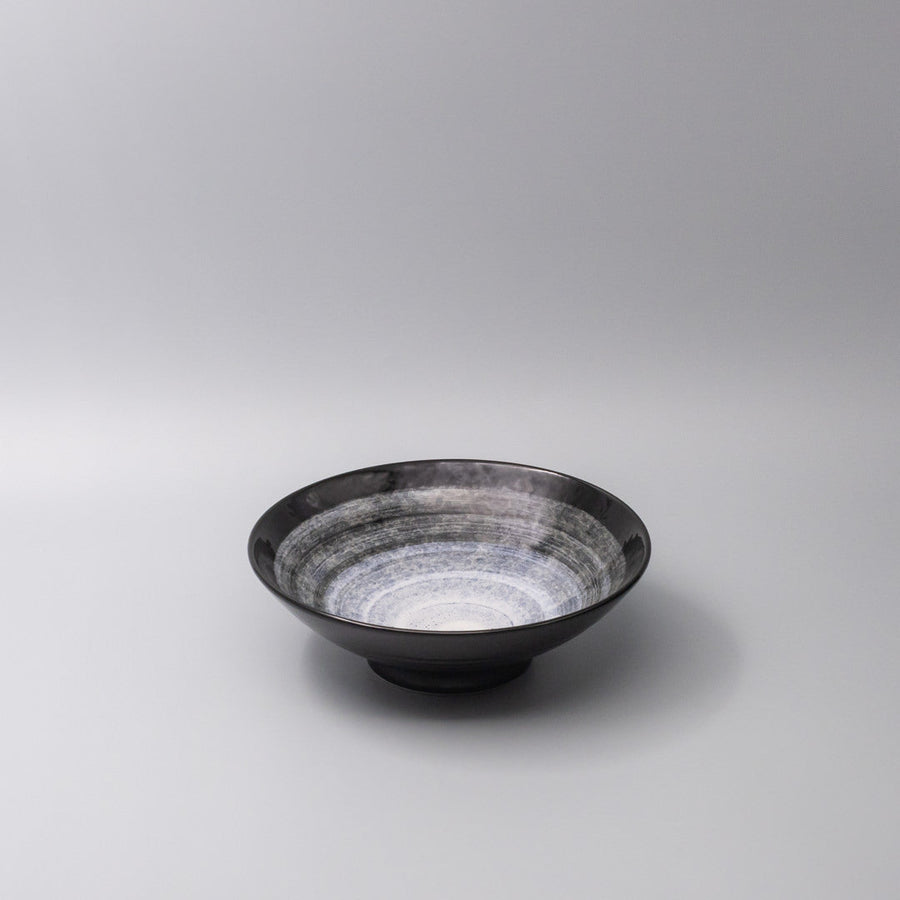 Premium Ramen Bowl – Light Blue Cloud Glaze 24cm, 900ml
