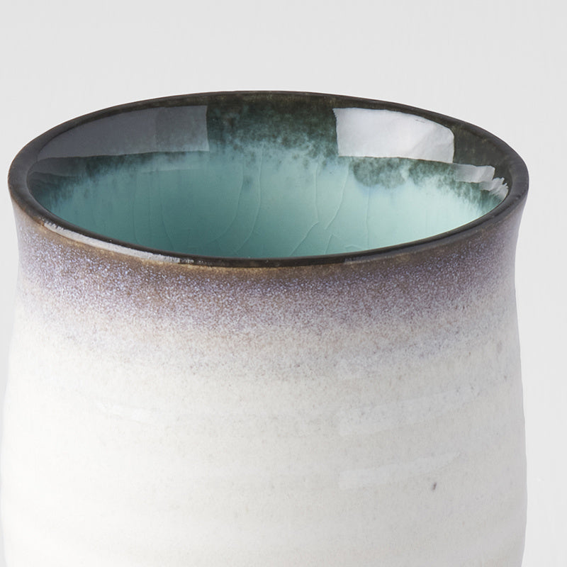 Premium 200ml Sky Blue Glaze Ceramic Mug Dishwasher Safe